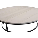 Bernhardt Avondale Round Metal Cocktail Table - Home Elegance USA