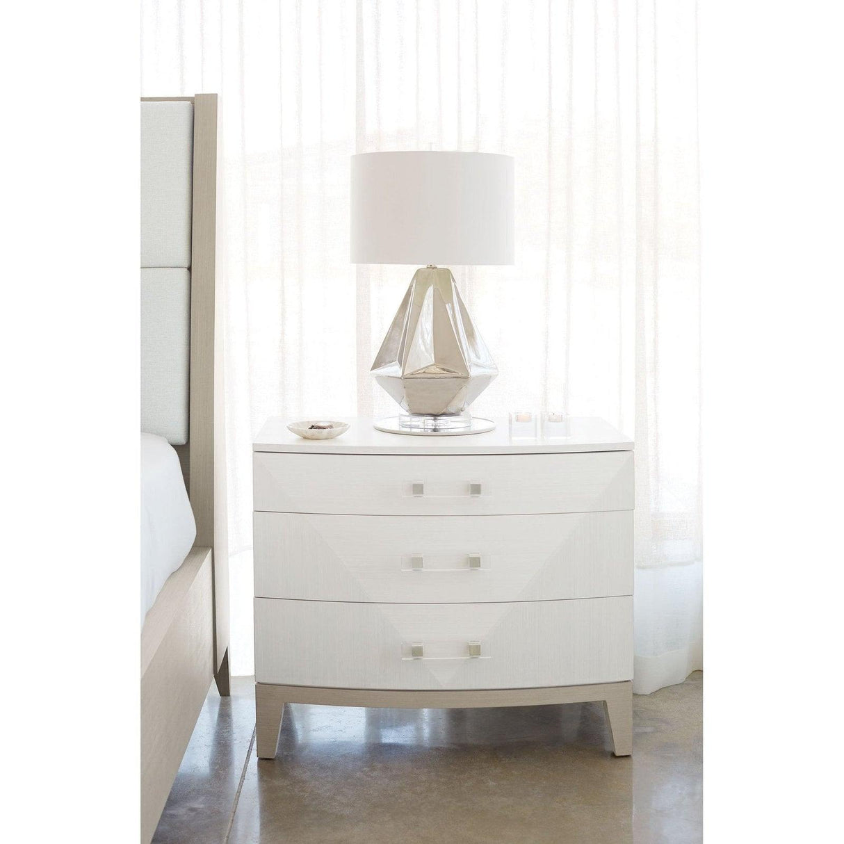 Bernhardt Axiom Nightstand 229 - Home Elegance USA