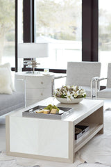 Bernhardt Axiom Round Chairside Table - Home Elegance USA