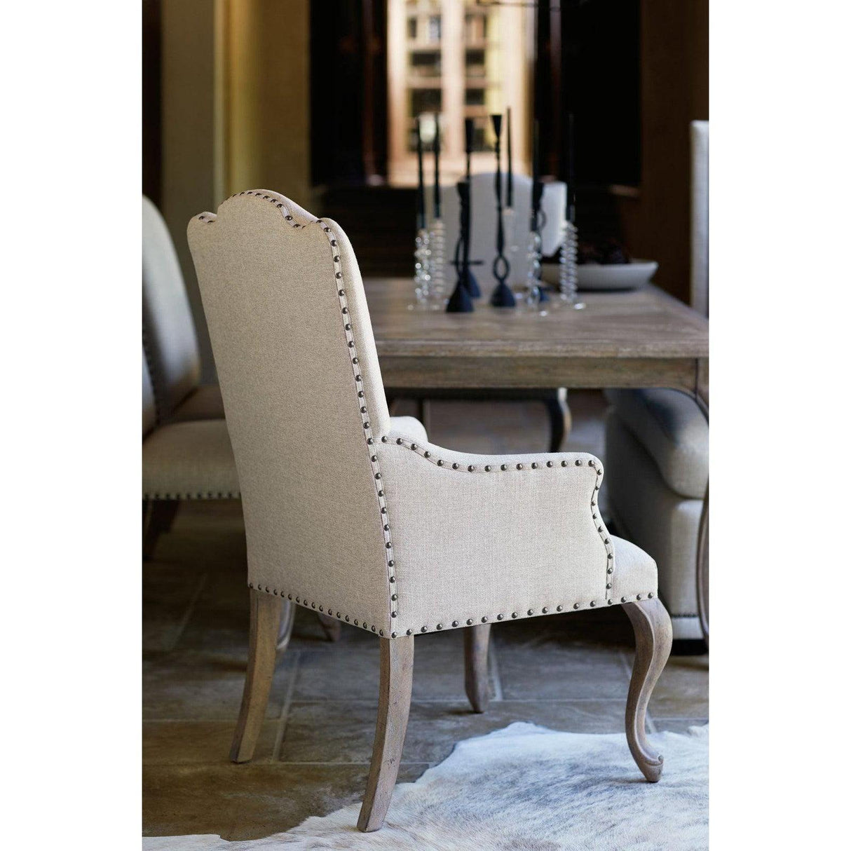 Campania Upholstered Arm Chair | Bernhardt | Home Elegance USA