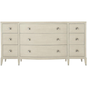 East Hampton Dresser Cerused Linen Finish 9-Drawer Bedroom Storage | Bernhardt