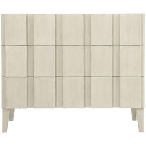 East Hampton Drawer Chest in Cerused Linen Ash – Bernhardt