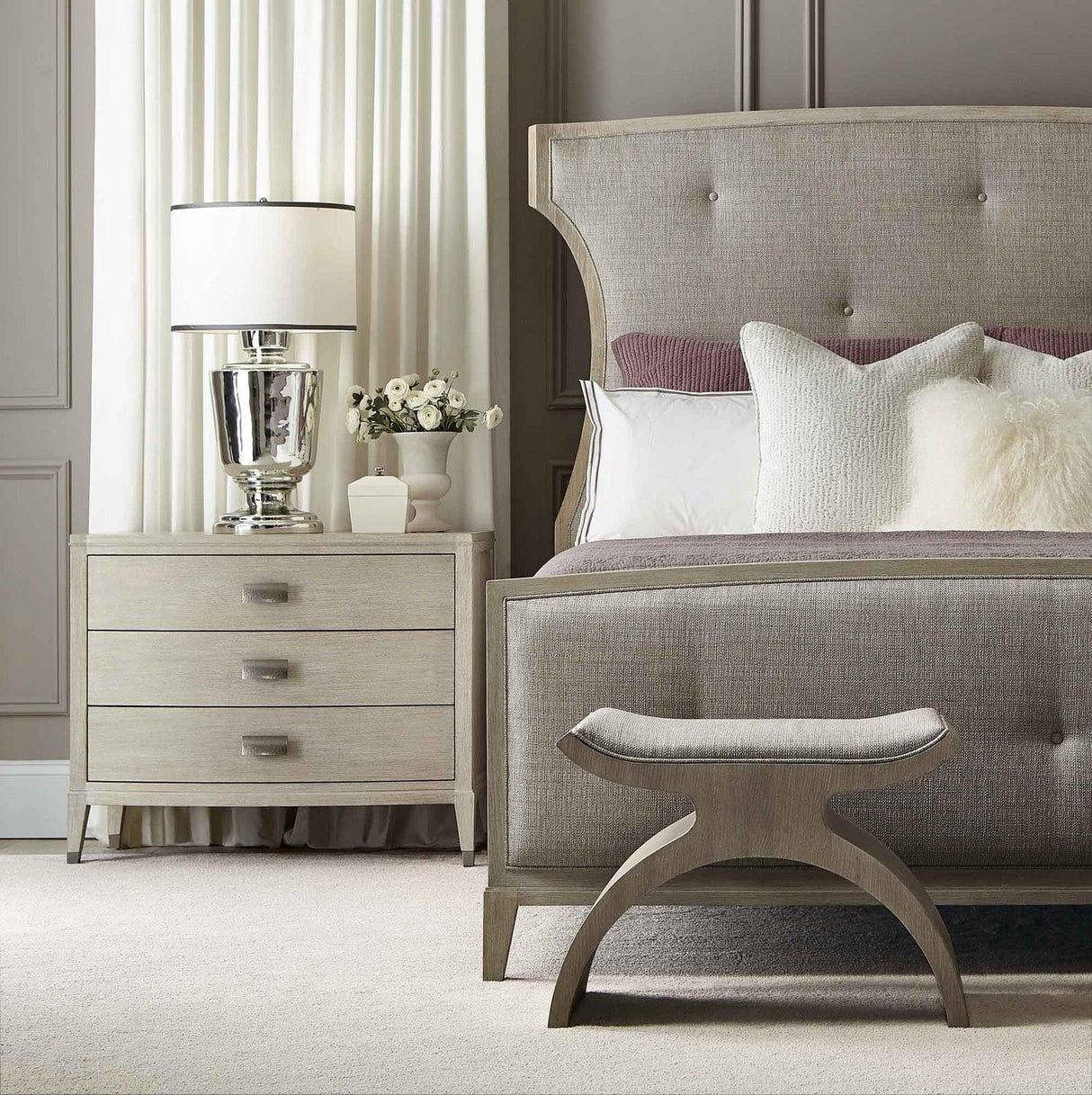 Bernhardt East Hampton Nightstand - Home Elegance USA