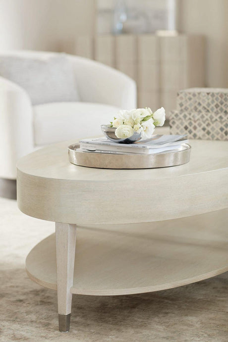 Bernhardt East Hampton Oval Cocktail Table - Home Elegance USA