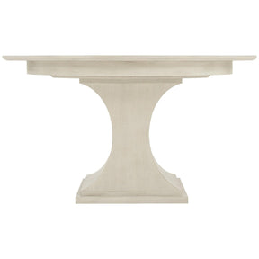 East Hampton Round Dining Table in Cerused Linen | Bernhardt