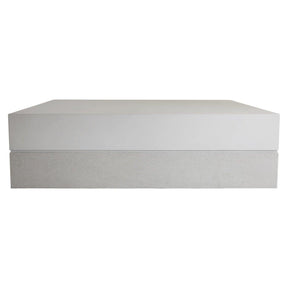 Ellison 54-Inch Square Cocktail Table Adobe Faux Stone – Bernhardt