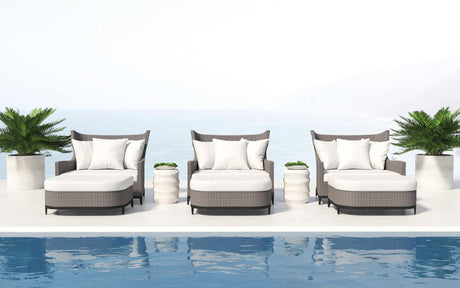 Bernhardt Exteriors Captiva Large Ottoman - Home Elegance USA