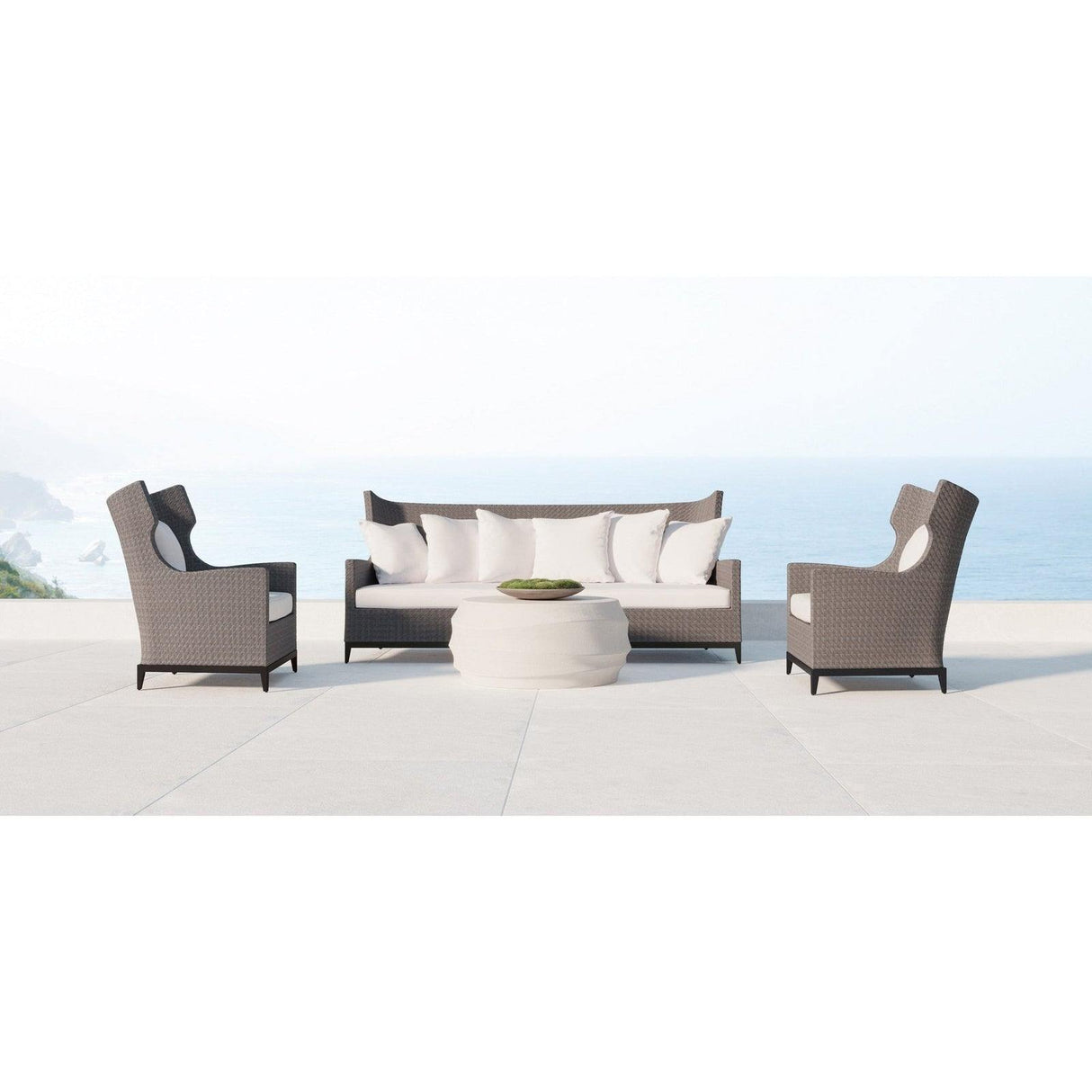 Bernhardt Exteriors Kai Round Cocktail Table - Home Elegance USA