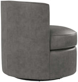 Bernhardt Fleur Leather Swivel Chair - Home Elegance USA