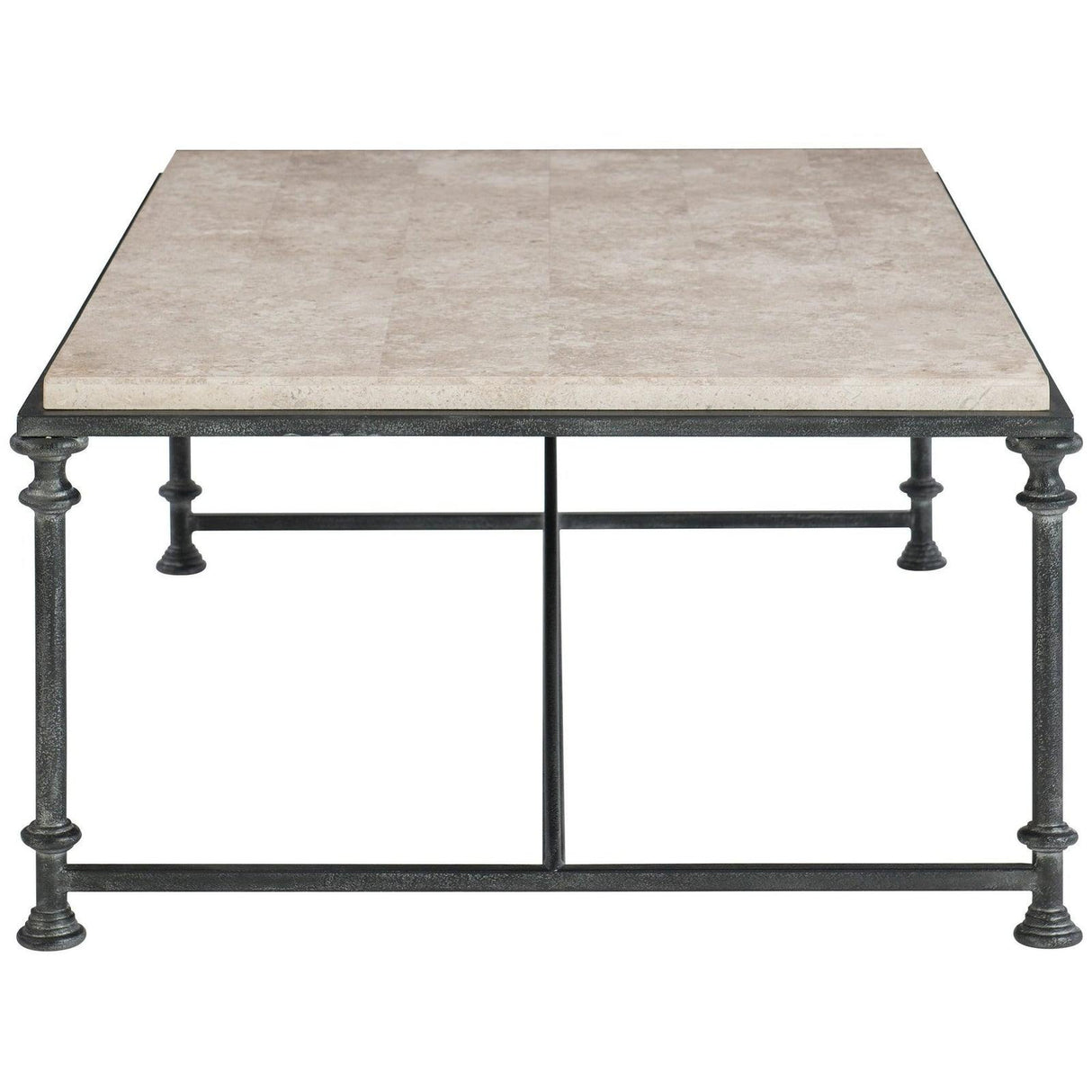 Bernhardt Galesbury Rectangular Metal Cocktail Table - Home Elegance USA