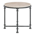 Galesbury Round Metal End Table | Bernhardt