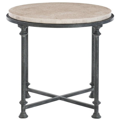 Bernhardt Galesbury Round Metal End Table - Home Elegance USA