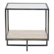 Harlow Metal Square End Table | Bernhardt