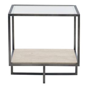 Harlow Metal Square End Table | Bernhardt