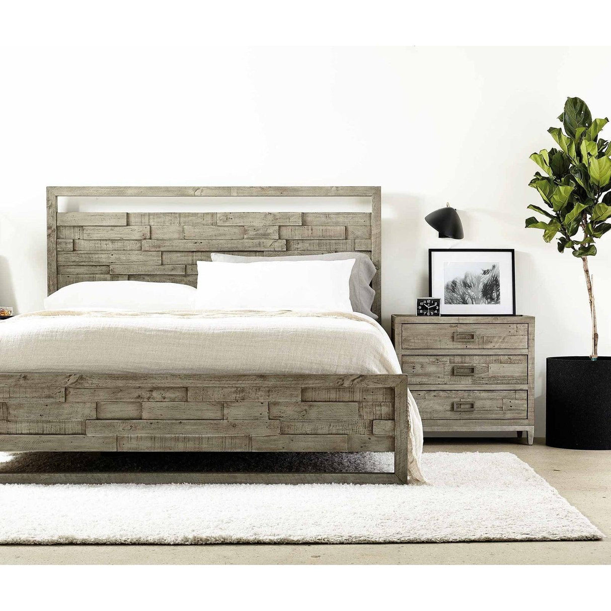 Bernhardt Highland Park Shaw Panel Bed - Home Elegance USA