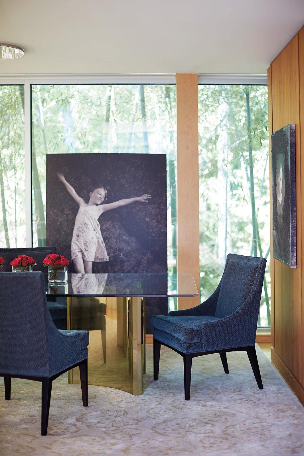 Bernhardt Interiors Abbott Rectangular Dining Table - Home Elegance USA