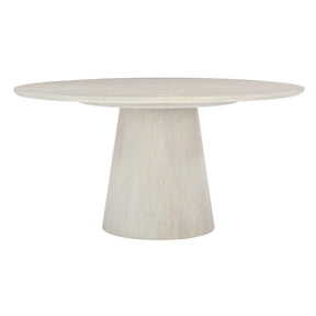 Alexa Round Oak Dining Table Jicama Finish | Bernhardt