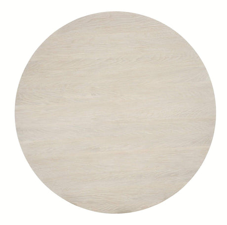 Alexa Round Oak Dining Table Jicama Finish | Bernhardt