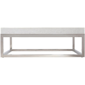 Arctic Cocktail Table Acrylic Ice Top & Stainless Steel – Bernhardt