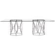 Interiors Argent Rectangular Dining Table | Bernhardt