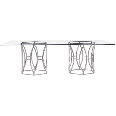 Bernhardt Interiors Argent Rectangular Dining Table - Home Elegance USA