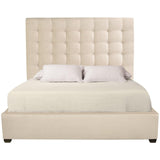 Bernhardt Interiors Avery Fabric Button-Tufted Bed 66" - Home Elegance USA