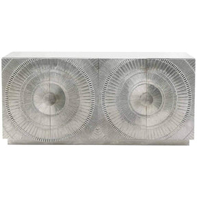Barcelona 72-Inch Entertainment Credenza in German Silver – Bernhardt