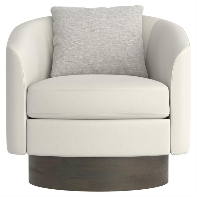 Bernhardt Interiors Camino Mocha Swivel Chair - Home Elegance USA