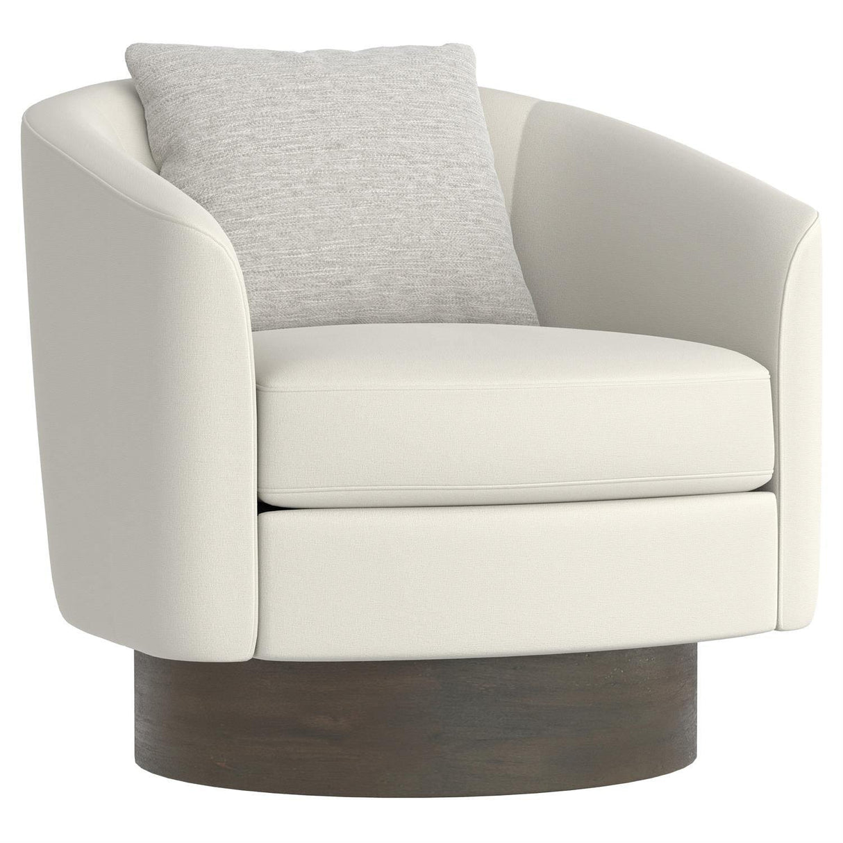 Bernhardt Interiors Camino Mocha Swivel Chair - Home Elegance USA