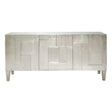 Carleton Entertainment Credenza German Silver Media Cabinet | Bernhardt