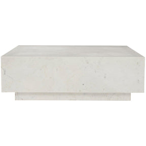 Donnelly Cocktail Table in White Banswara Marble – Bernhardt