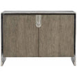 Ellis Door Chest in Tamarind Oak & Shiny Nickel – Bernhardt