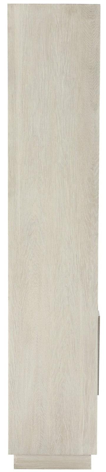 Ellis Etagere in White Oak & Textured Nickel Metal | Bernhardt | Bauhaus-Inspired Design