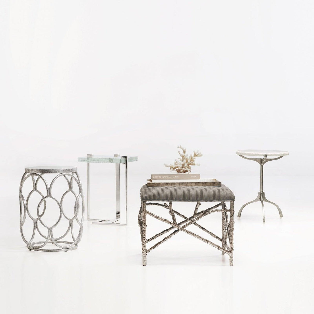 Bernhardt Interiors Hadera Chairside Table - Home Elegance USA
