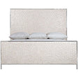 Helios Panel Bed with Capiz Shell Headboard and Footboard | Bernhardt