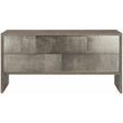 Lowe Dresser Jicama White Oak & Nickel 5-Drawer Modern Storage | Bernhardt