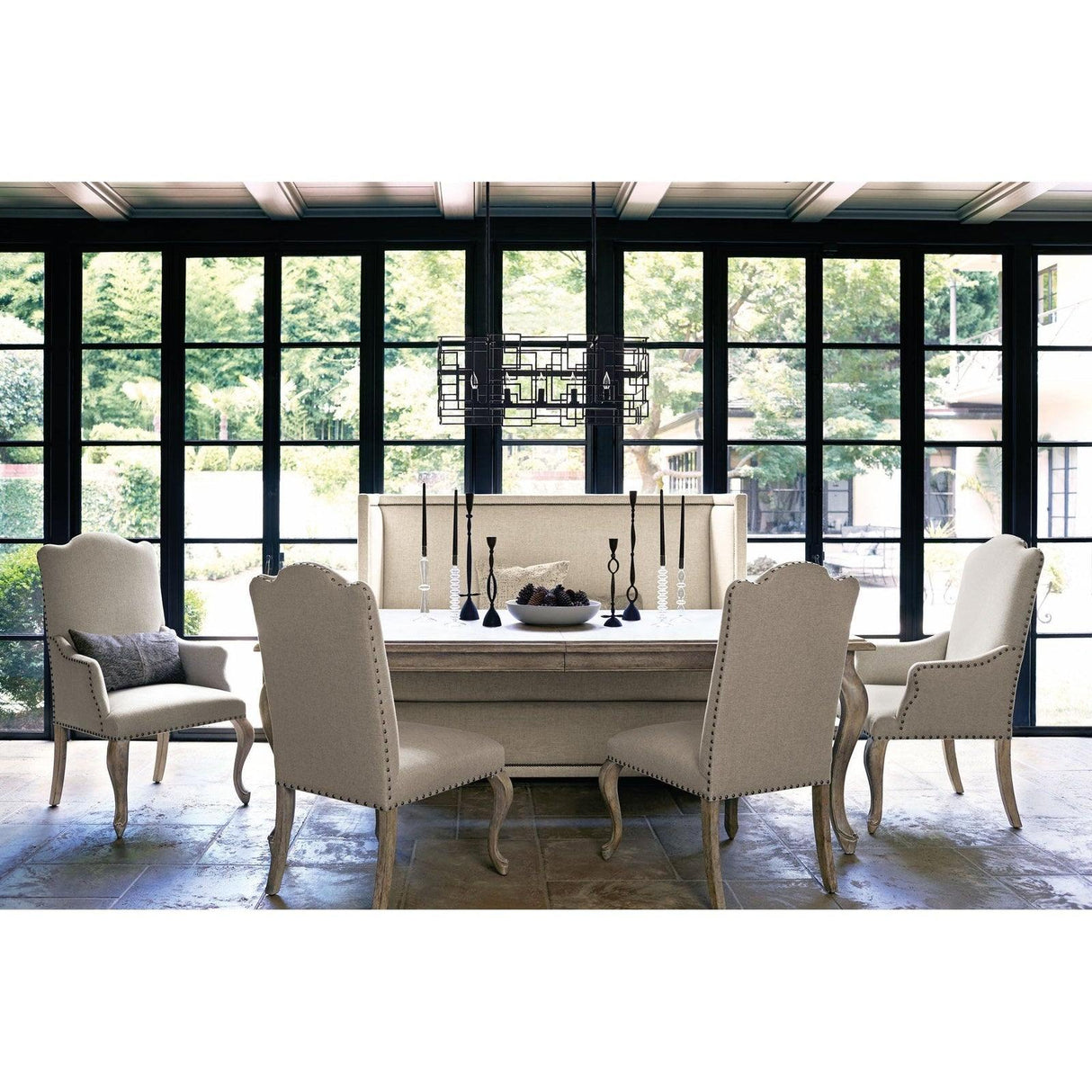 Bernhardt Interiors Marcourt Banquette - Home Elegance USA