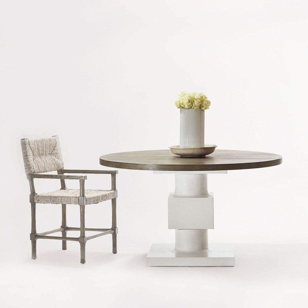 Bernhardt Interiors Newberry Round Dining Table - Home Elegance USA