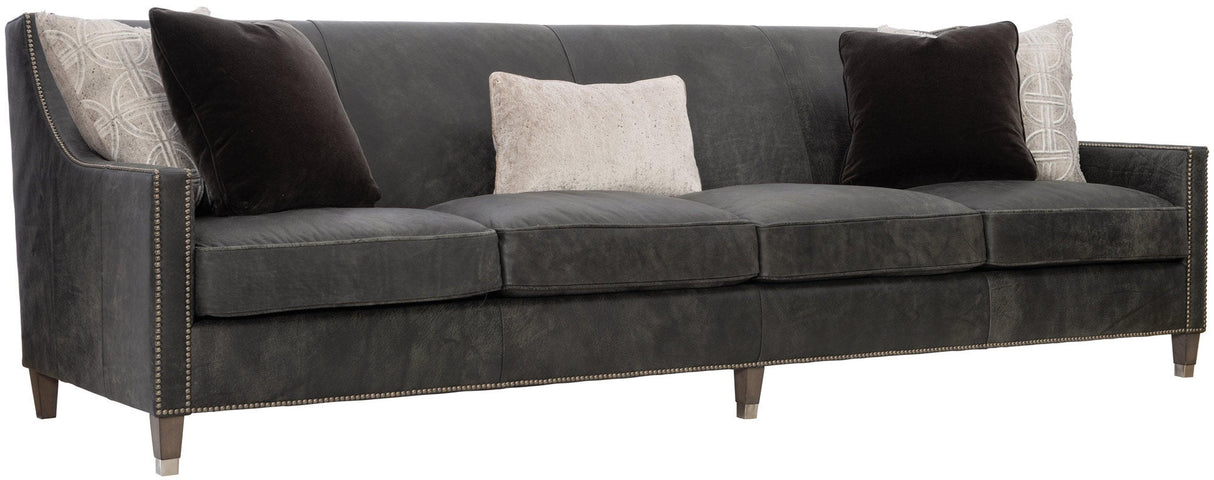 Bernhardt Interiors Palisades Leather Sofa 108" - Home Elegance USA