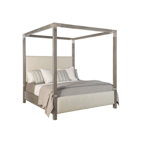 Bernhardt Interiors Palma Upholstered Canopy King Bed - Home Elegance USA