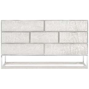 Parkhurst Dresser High-Sheen White Lacquer 7-Drawer Storage | Bernhardt