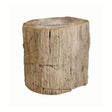 Interiors Petrified Wood Side Table | Bernhardt