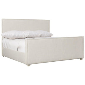 Sawyer Upholstered Panel Bed in Morel Finish | Bernhardt