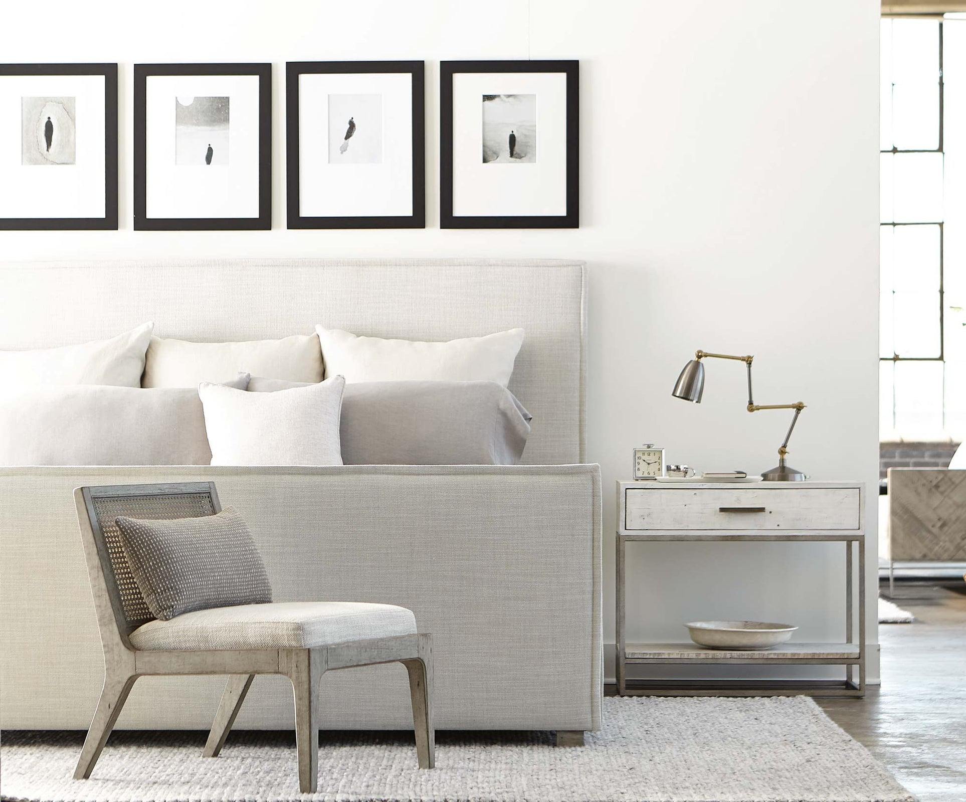 Bernhardt Loft Sawyer Upholstered Panel Bed - Thumbnail 4