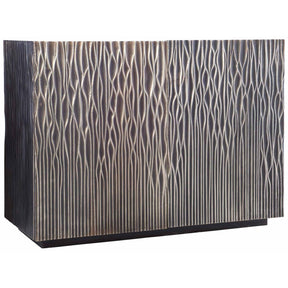 Skylar Door Chest in German Silver Antique Finish – Bernhardt