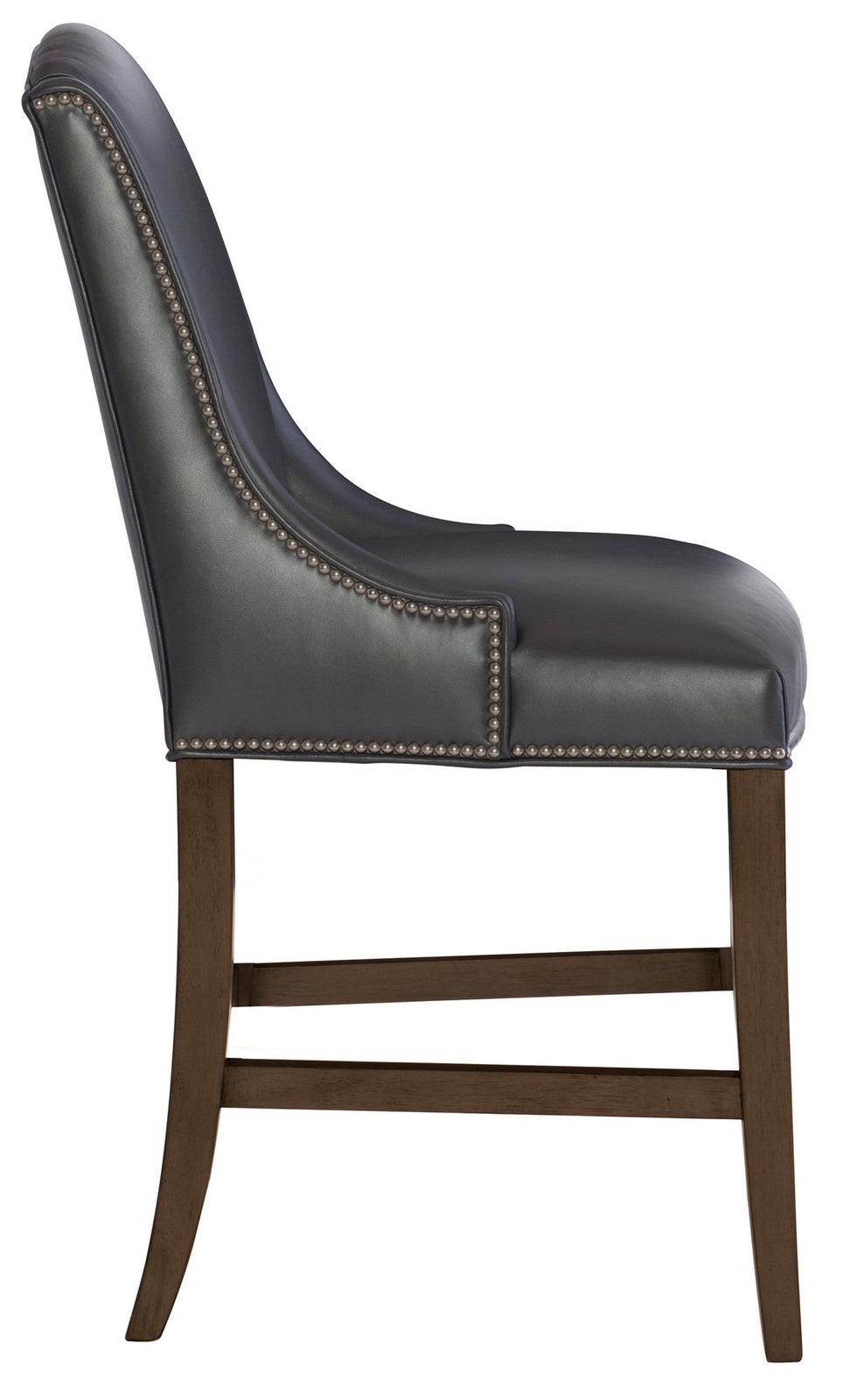 Bernhardt Interiors Slope Leather Counter Stool - Home Elegance USA