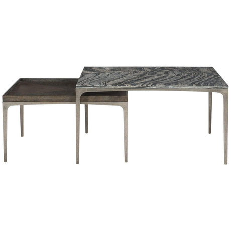 Bernhardt Interiors Strata Charcoal Cocktail Table - Home Elegance USA