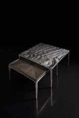 Bernhardt Interiors Strata Charcoal Cocktail Table - Home Elegance USA