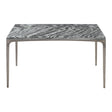 Strata Cocktail Table Black Forest Marble Top – Bernhardt