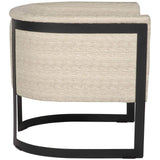 Bernhardt Interiors Zola Chair In Black Iron - Home Elegance USA